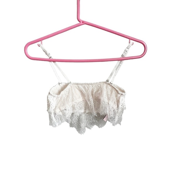 NWT Victoria's Secret Dream Angels Off White Lace Bralette size XS - Picture 6 of 6